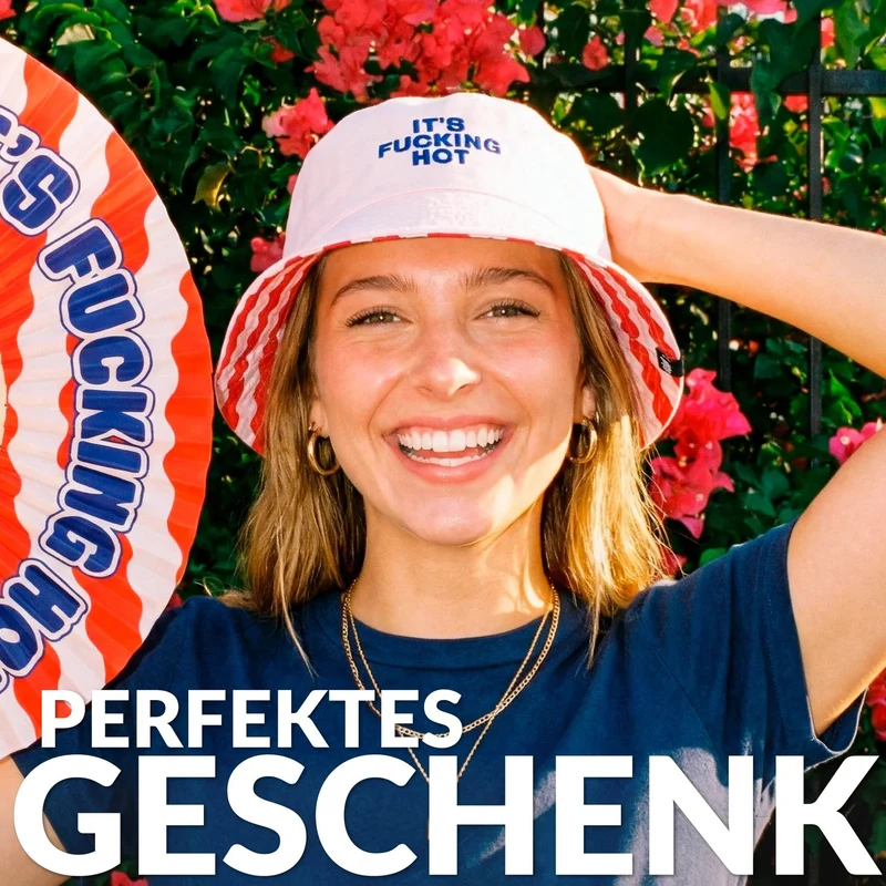 Bucket Hat "It's Fucking Hot" – Baumwolle | Fisura