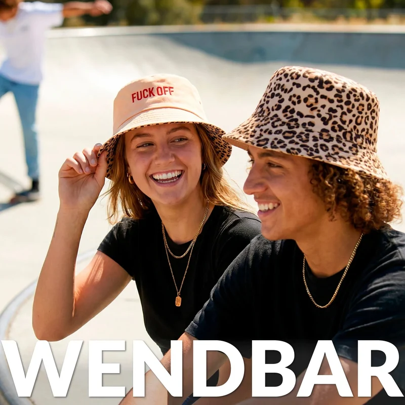 Bucket Hat "Fuck Off" – Baumwolle | Fisura