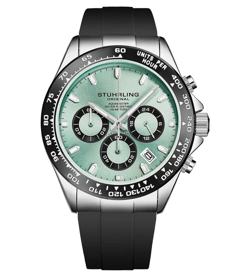 Stührling Aquamaster Chronograph Watch 42mm