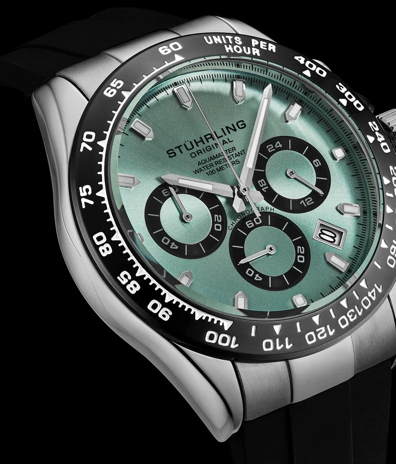 Stührling Aquamaster Chronograph Watch 42mm
