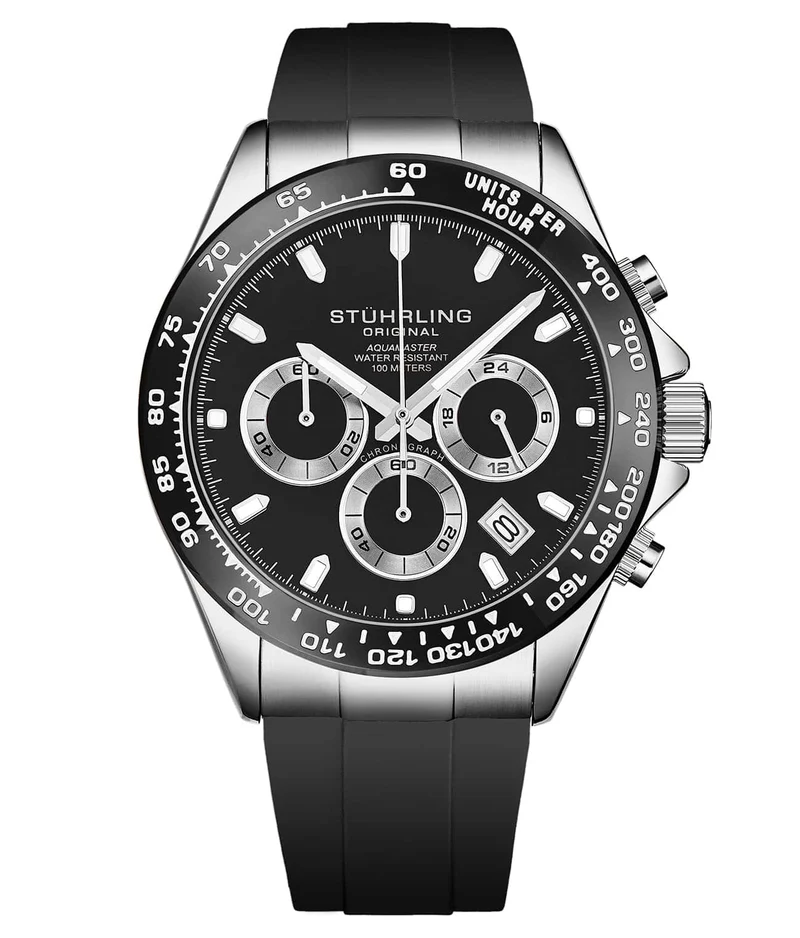 Stührling Aquamaster Chronograph Watch 42mm