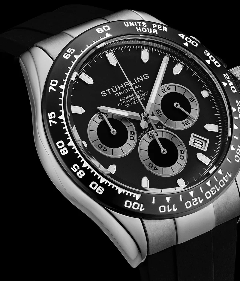 Stührling Aquamaster Chronograph Watch 42mm