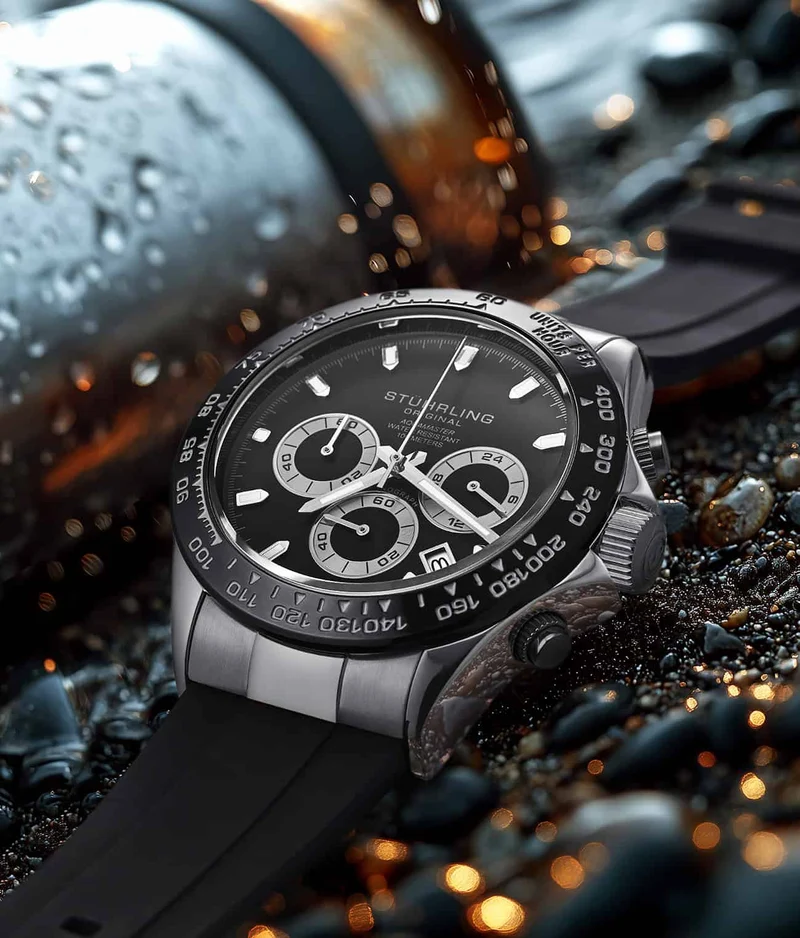 Stührling Aquamaster Chronograph Watch 42mm