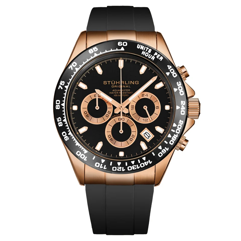 Stührling Aquamaster Chronograph Watch 42mm