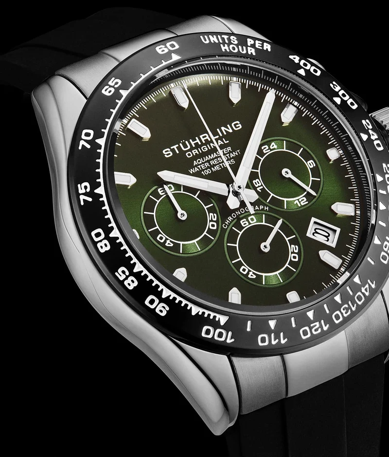 Stührling Aquamaster Chronograph Watch 42mm
