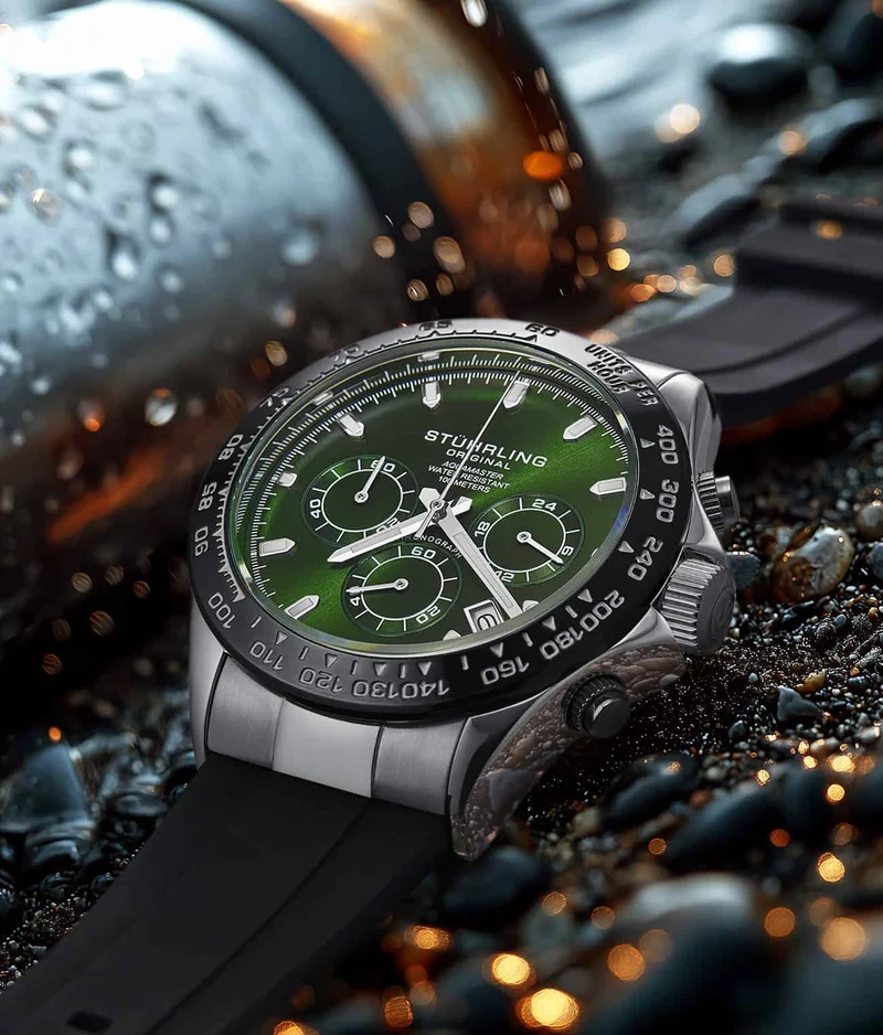 Stührling Aquamaster Chronograph Watch 42mm