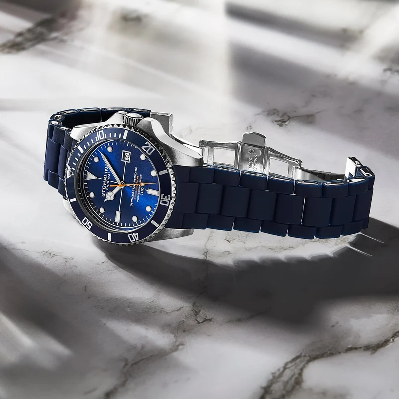 Stührling Datemaster Heritage 4087 Aquadiver 44mm