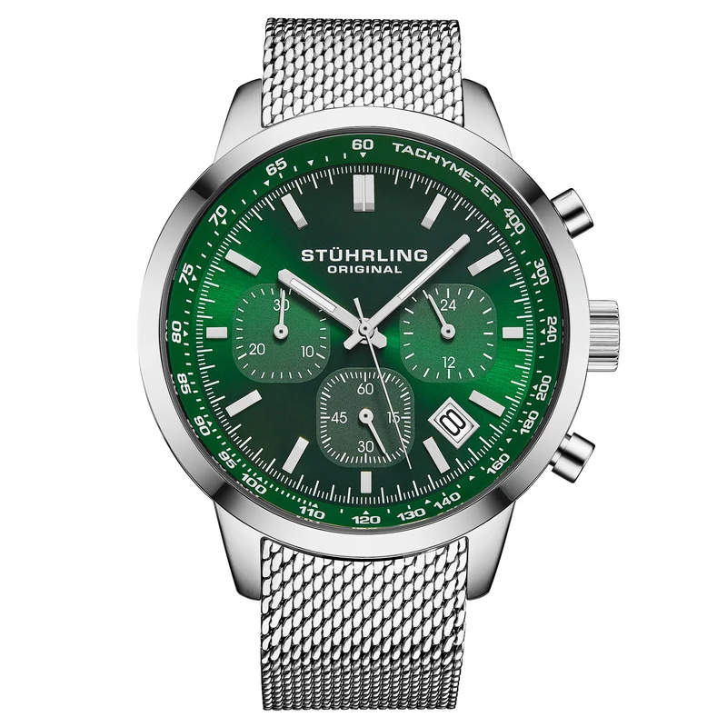 Stührling Chronoport 4082 Men's 44mm
