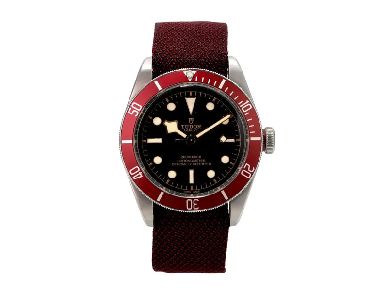 Tudor Black Bay M79230R-0009 bordeauxrotes Textilband