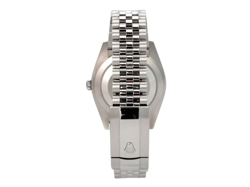 Rolex Datejust 41 Oystersteel 126300 Weiß Römisch Jubile-Band