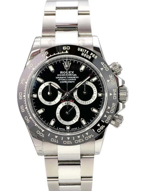 Rolex Daytona Edelstahl 116500LN Schwarz