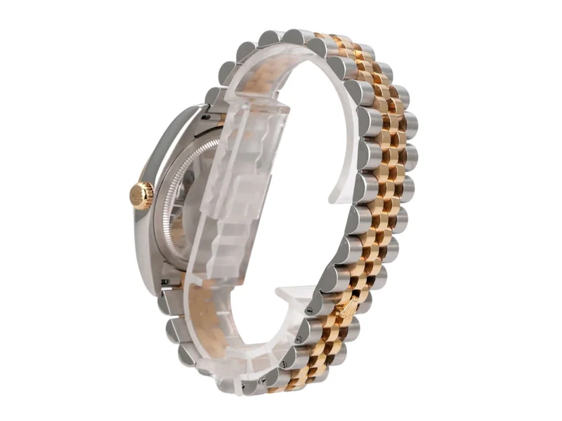 Rolex Datejust 36 116233 Schwarz Diamant Jubile-Band