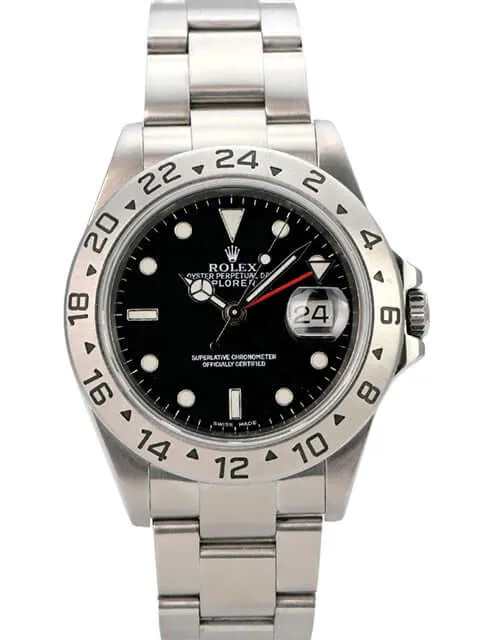 Rolex Explorer II Ref. 16570 Zifferblatt Schwarz