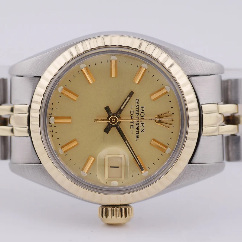 Rolex Oyster Perpetual Date Stahl / Gold 6917 - 1979