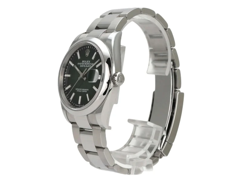 Rolex Datejust 36 Oystersteel 126200 Grün Ombre