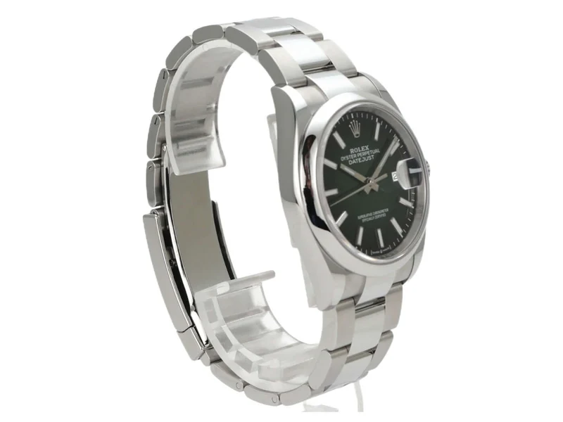 Rolex Datejust 36 Oystersteel 126200 Grün Ombre
