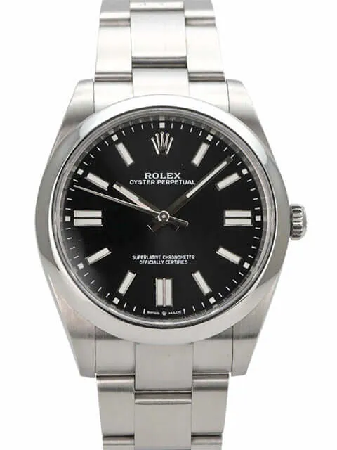 Rolex Oyster Perpetual 41 Ref. 124300 Schwarz
