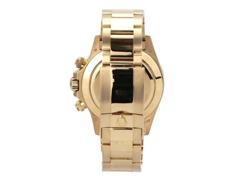 Rolex Cosmograph Daytona 116528 Gelbgold Schwarz Diamant