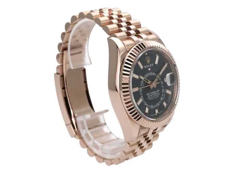 Rolex Sky-Dweller 336935 Everose-Gold Blau Jubile-Band