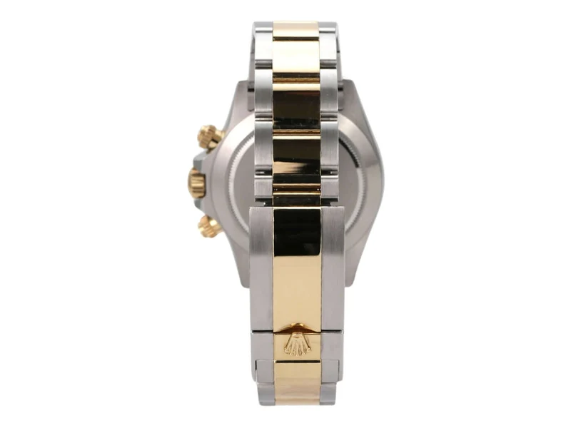 Rolex Daytona Edelstahl Gelbgold 116503 Weiss