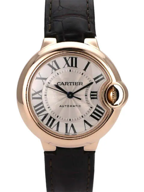 Cartier Ballon Bleu de Cartier W6920097 Rotgold Leder