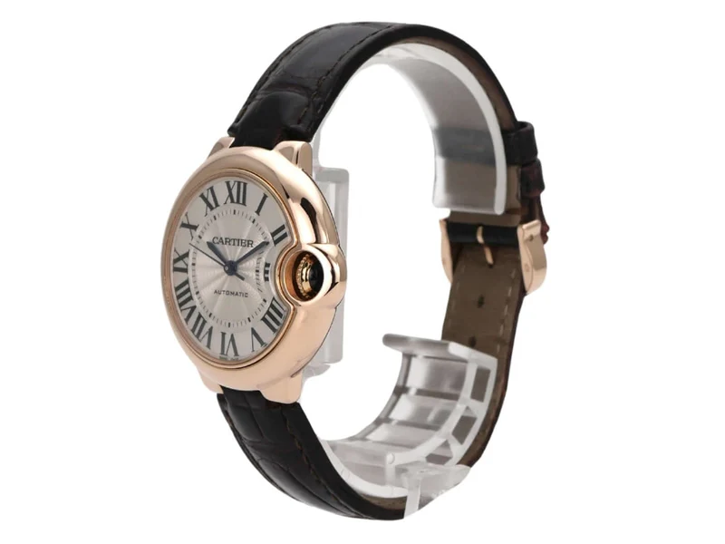 Cartier Ballon Bleu de Cartier W6920097 Rotgold Leder