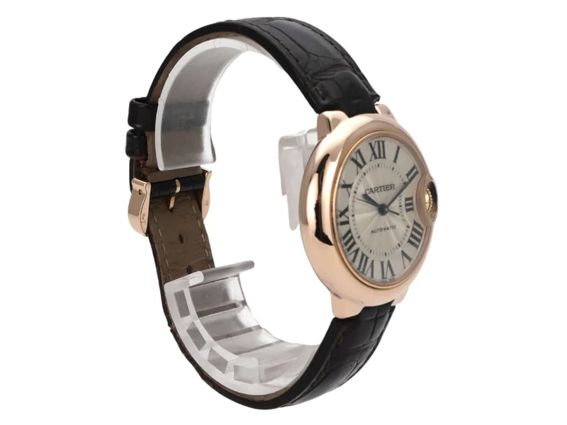 Cartier Ballon Bleu de Cartier W6920097 Rotgold Leder