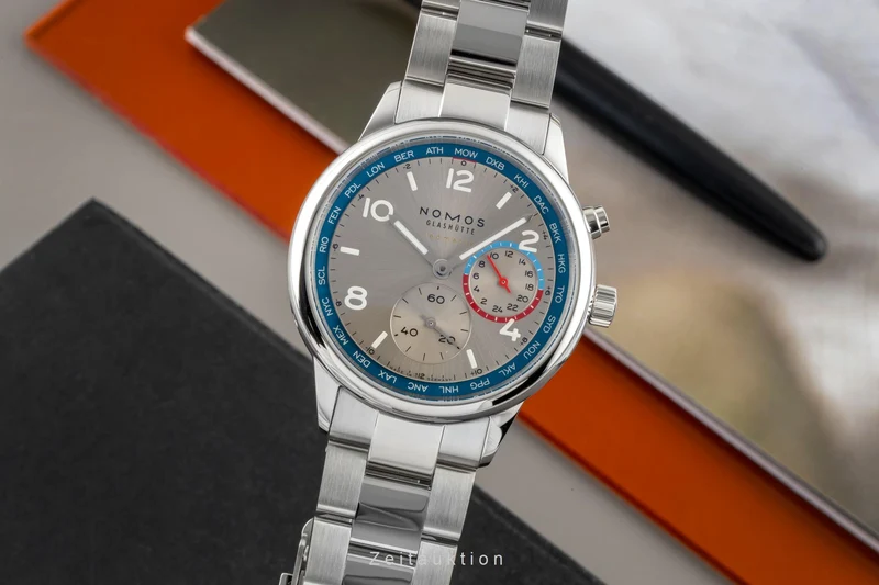 Nomos Club steel automatic men's watch 791 [2605442]