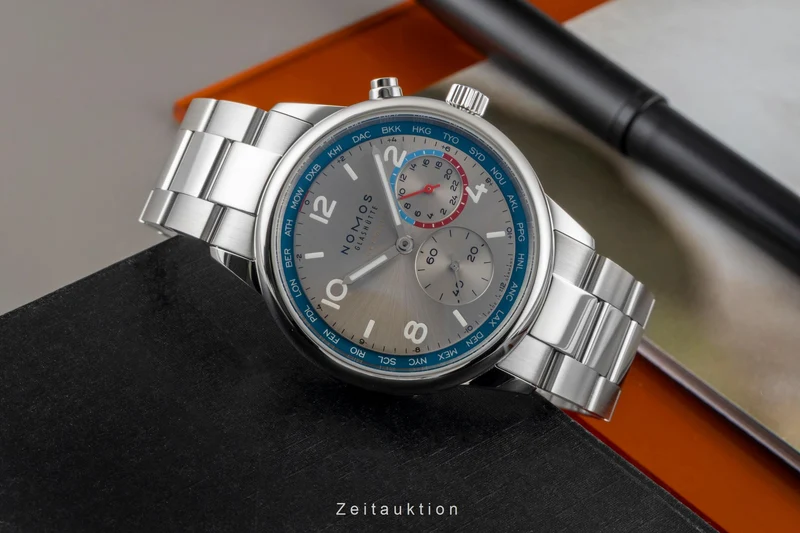 Nomos Club steel automatic men's watch 791 [2605442]