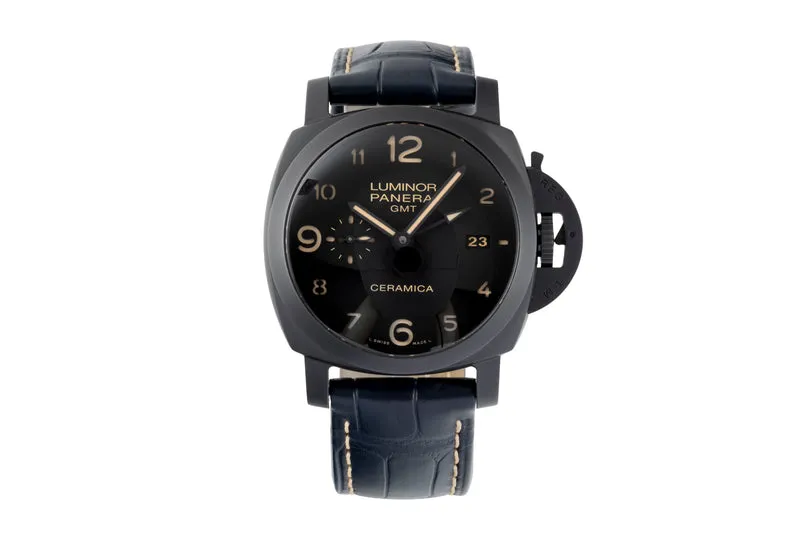 Panerai Luminor GMT ceramic / titanium automatic men's watch PAM00441 [2605709]