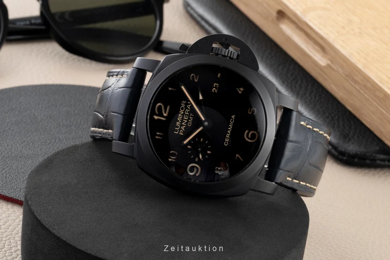 Panerai Luminor GMT ceramic / titanium automatic men's watch PAM00441 [2605709]