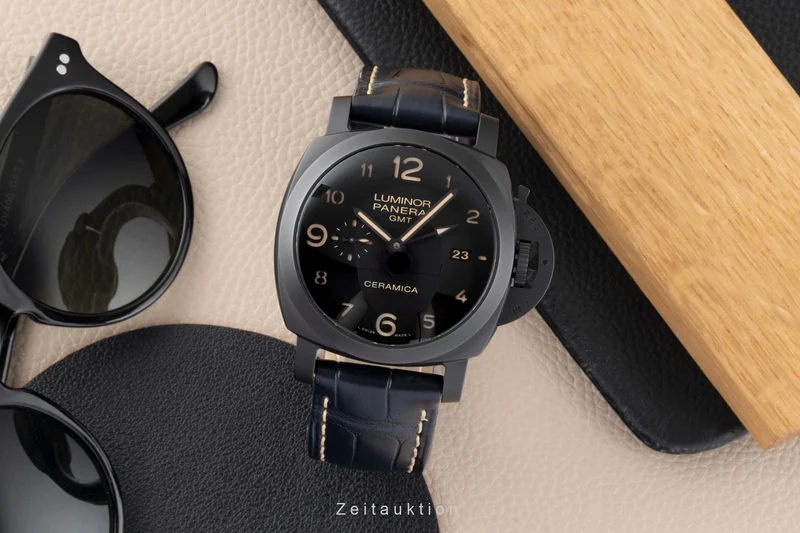 Panerai Luminor GMT ceramic / titanium automatic men's watch PAM00441 [2605709]