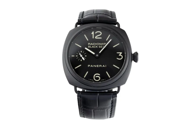 Panerai Black Seal ceramic / steel manual winding men's watch PAM00292 [2605883]