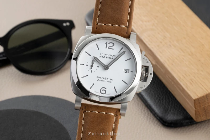 Panerai Luminor Marina steel automatic men's watch PAM01371 LP: 8400EUR [2605880]