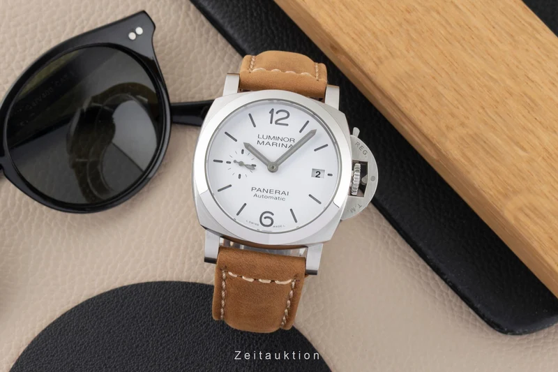 Panerai Luminor Marina steel automatic men's watch PAM01371 LP: 8400EUR [2605880]
