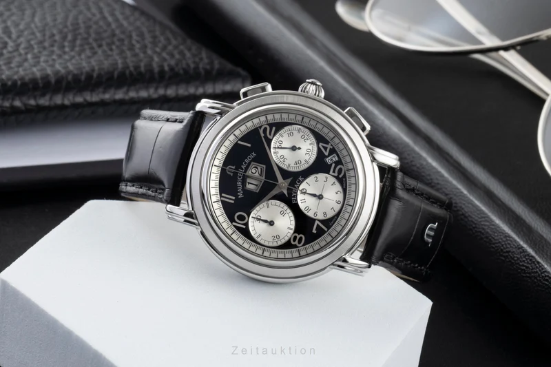 Maurice Lacroix Masterpiece Flyback chronograph steel automatic men's watch 15827 [2605719]