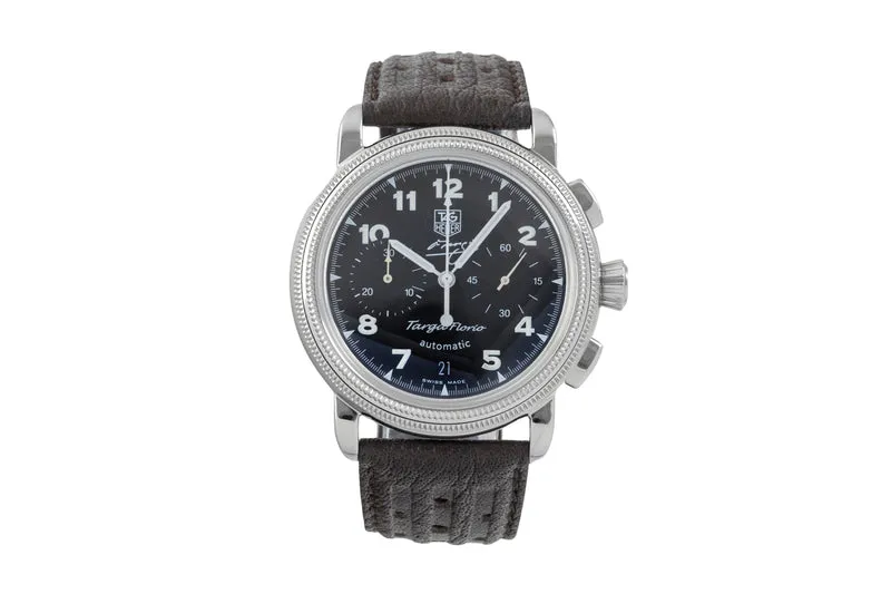 Tag Heuer Targa Florio chronograph steel automatic men's watch CX2113.FC6177 Limited [2605614]