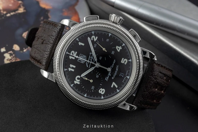 Tag Heuer Targa Florio chronograph steel automatic men's watch CX2113.FC6177 Limited [2605614]