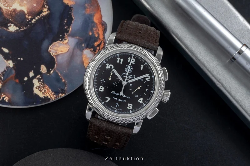 Tag Heuer Targa Florio chronograph steel automatic men's watch CX2113.FC6177 Limited [2605614]