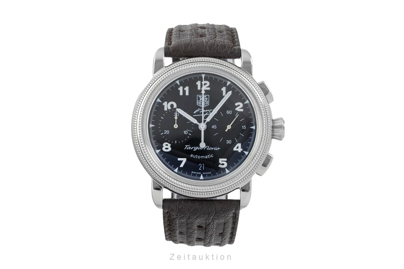 Tag Heuer Targa Florio chronograph steel automatic men's watch CX2113.FC6177 Limited [2605614]