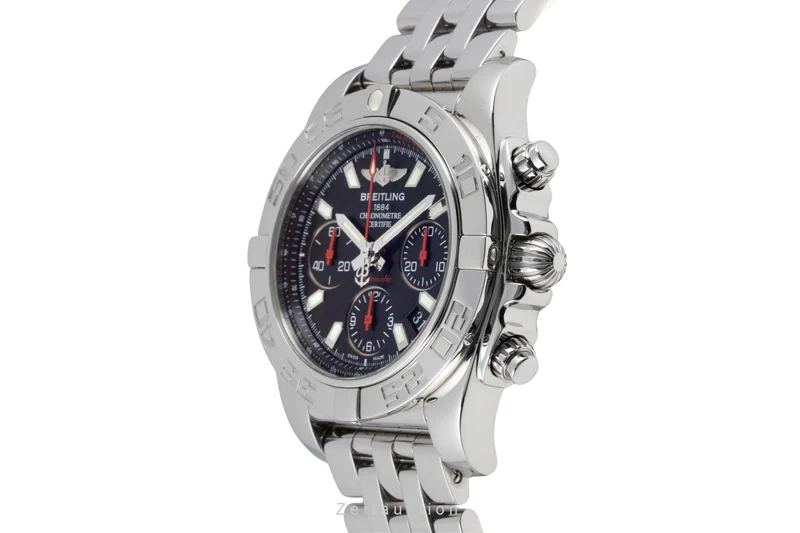 Breitling Chronomat 41 chronograph steel automatic men's watch AB0141 S014BB4PA Limited [2605550]