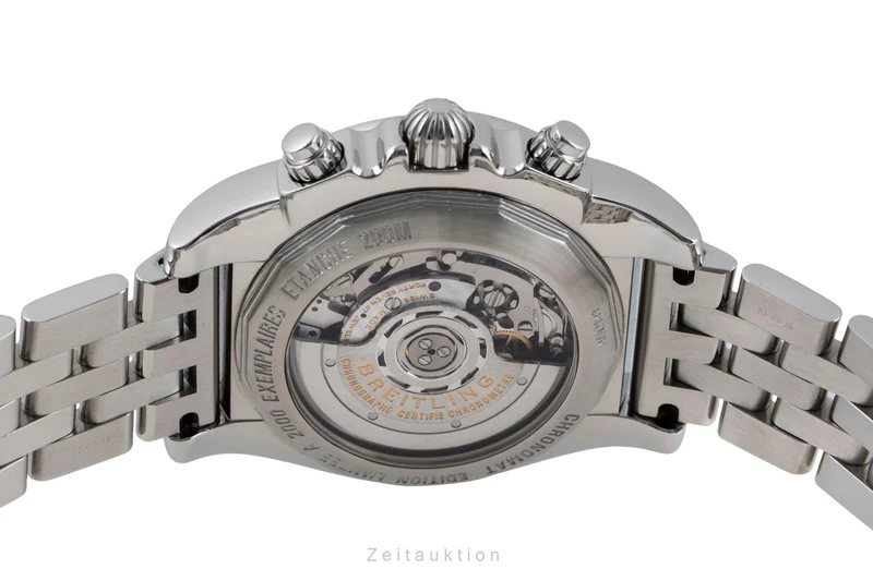 Breitling Chronomat 41 chronograph steel automatic men's watch AB0141 S014BB4PA Limited [2605550]