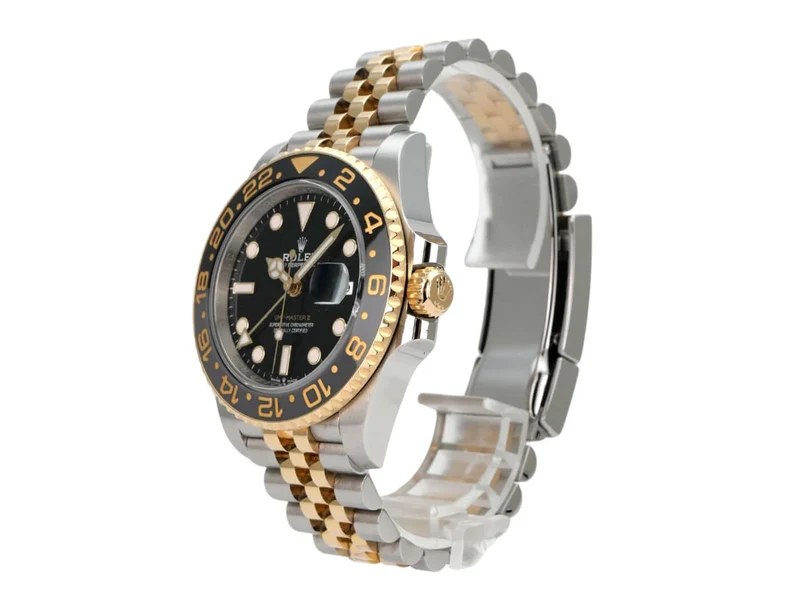 Rolex GMT-Master II Edelstahl Gelbgold 126713GRNR