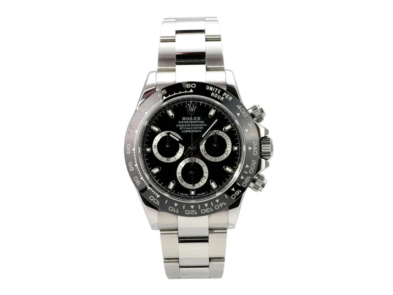 Rolex Daytona Edelstahl 116500LN Schwarz