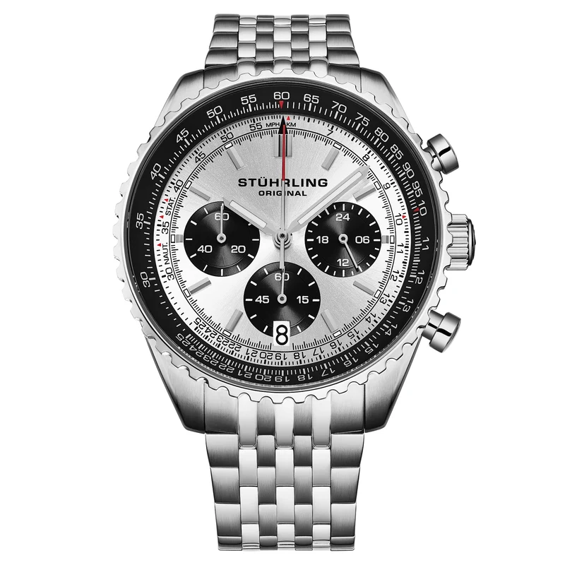 Raceway Chrono 1010B Mens 42mm