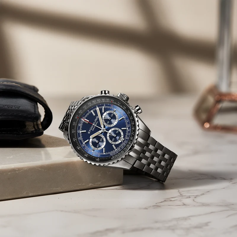 Raceway Chrono 1010B Mens 42mm