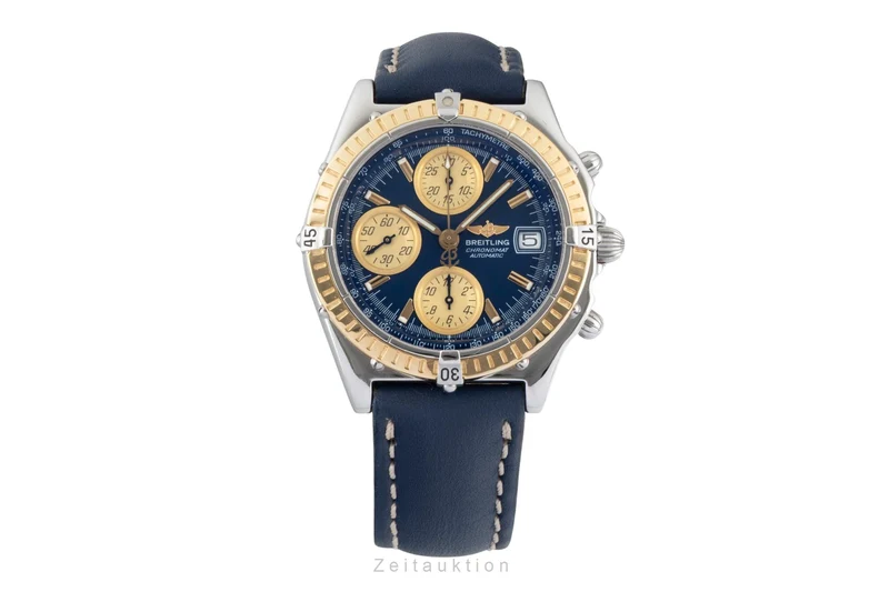 Breitling Chronomat chronograph steel / gold automatic men's watch D13350 [2605902]