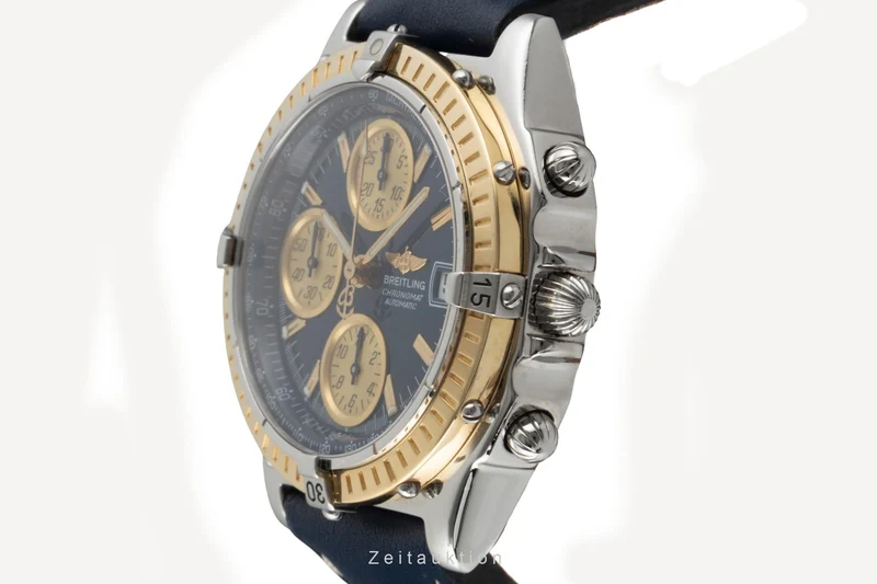 Breitling Chronomat chronograph steel / gold automatic men's watch D13350 [2605902]