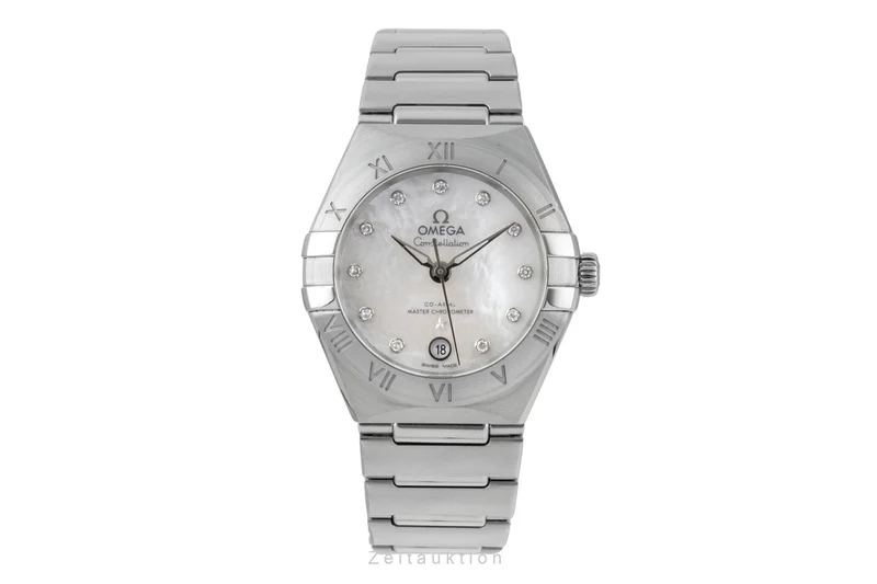 Omega Constellation steel automatic women's watch 131.10.29.20.55.001 LP: 8600EUR [2605844]