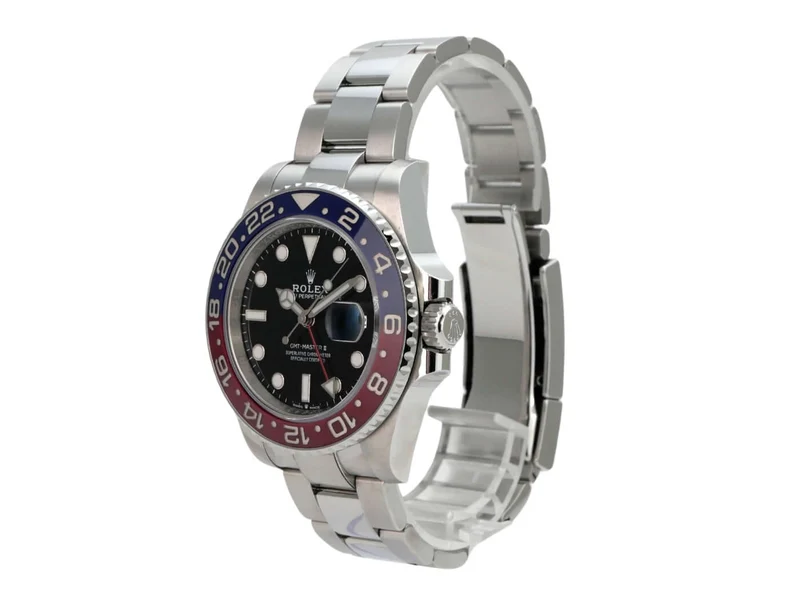 Rolex GMT-Master II Edelstahl 126710BLRO Oyster-Band